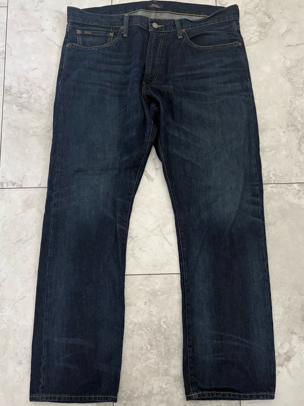 Men’s Polo Ralph Lauren Hampton Relaxed Straight Jeans Size 36x32